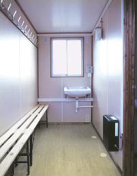 welfare unit interior