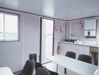 welfare unit interior